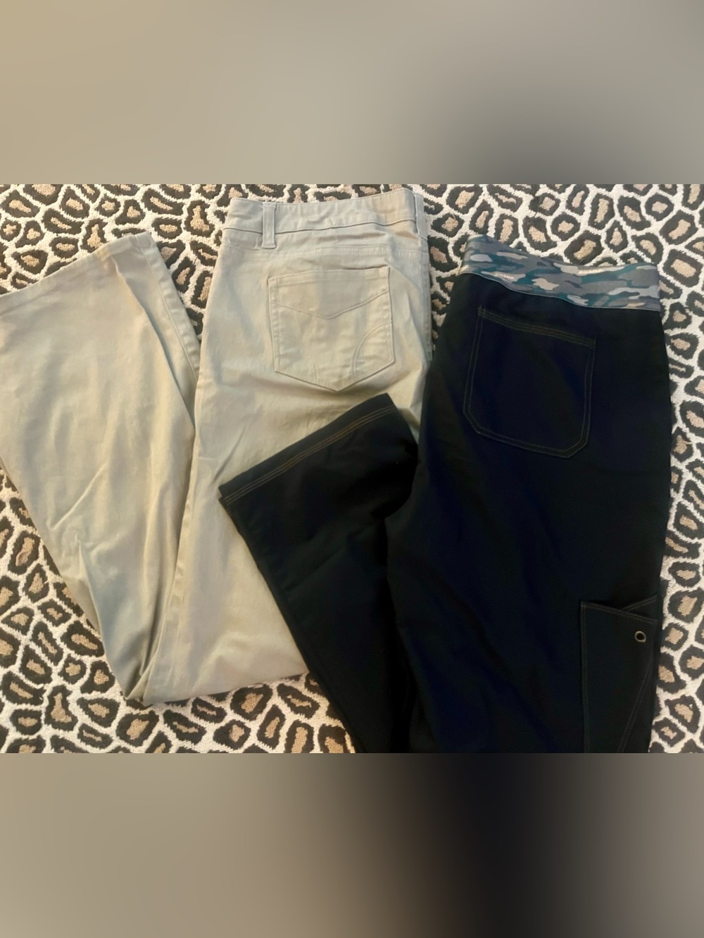 Dickies Pant Women Khaki Tab Classic 5 pocket Sz 15 (+ free extra pair!)